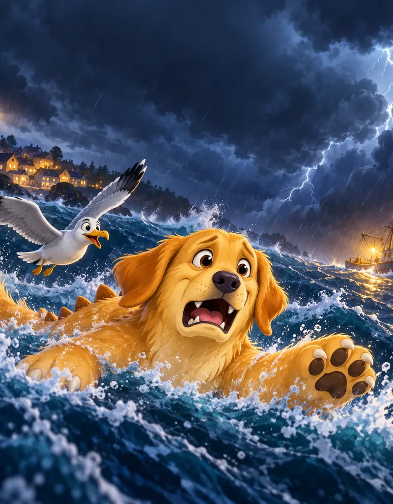 Padzilla and the Stolen Harbour cover illustration